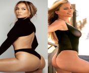 Booty battle: Jennifer Lopez vs Sofia Vergara from jennifer lopez booty nude