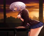 School girl vs desk from hentai school girl squirting