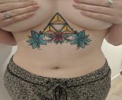 Posted a fresh pic of my Zelda Sternum piece so I wanted to share a healed image. A year later and it&#39;s still as beautiful as ever! Blue flowers are the Silent Princesses from [BoTW] [NSFW] from mypornsnap com rundhost image share