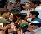 Kareena Kapoor kisses. Which is your favourite kiss of hers? from kareesma kapoor kisses