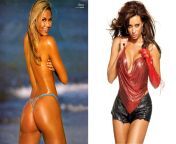 Stacy Keibler vs Candice Michelle. Pick one of these former WWE divas to fuck. Pick one who&#39;d give you a bj. from wwe divas dress open