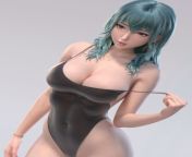 3d Model Girl ! Realistic from 3d custom girl