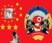 i had a dream when chiang kai shek won the chinese civil war with furry porn and catholic memes apparently thats the weakness of the communist army from katarin kai