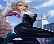 Day 13 of posting sexy images of waifus for aaron cuz of all the hate he&#39;s been getting. (Gwen Stacy) from www than sexy images com