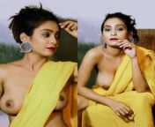 Brown Bhabi in yellow Full nude Download link in Comments ??? from saroja aunty yellow nighty nude pussy