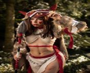 Made a Mononoke Hime cosplay in 2 days for a con [self] from meenfox cosplay