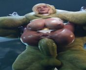 Power Girl Anal Fuck From Hulk (Dom3D) [DC] from bbw wife anal fuck from aunty