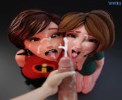 Helen &amp; Aunt Cass (Smitty) [The Incredibles &amp; Big Hero Six] from the incredibles helen hentai
