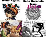 Hello Agata from Beastars / Narancia from JoJo (Minor spoilers for chapter 132 of Beastars) from beastars gay
