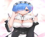 (Rem) is the hottest character in anime. Change my mind from hottest kisses in anime hot ani