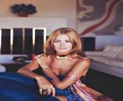 Beautiful Britt! Swedish actress Britt Ekland in Porto Ercole, Italy, 1969. Photo by Slim Aarons. from tv tamil serial actress nude sex in tamanna photo