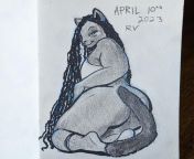 Sexy kitty sketch [F] (Raevynne Vile) from sexy twitter sketch twispike