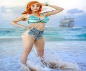 Nami Cosplay: One Piece (by Azura Cosplay) Full HD Set on Patreon! from by xxxtikal khanna photo hd
