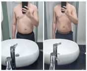 M/30/1.7m [75.4kg &amp;gt; 68.5kg = 6.9kg lost] (3 months) I think I&#39;m starting to see progress. Feels a little slow though. from xw 7m ti8t4
