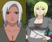 Do yall think that mabui and samui were one of the hottest naruto characters besides tsunade from naruto tsunade henta