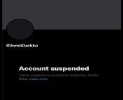 Just noticed right now how Jonni&#39;s Twitter account got suspended, hopefully it&#39;s only temporary ... from darkkotv