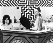 Mick Jagger, Anita Pallenberg and Michelle Breton in a domestic scene from &#34; Performance , UK&#34; set in old Notting Hill, 1968. from xxx anita chan and fucking priyanka chopra a