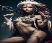 Native American Indian from the TV series, Westworld from indian desiy upon tv net