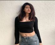 Shruti Jain navel in black top and green jeans from kannda actress shruti mahender sex big black puku nipple fat ass