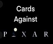 Cards against Pixar ideas from pixar