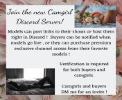 [Selling] Are you a camgirl or a buyer? If you are, come join my new Camgirl discord server! Girls can post links to their live shows, or host them right in Discord! Buyers, you can subscribe to girls premium channels or get notified when they go live! D from new 2022 santali adiwasi girls sex