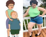 Peggy Hill!! from peggy hill getting laughed