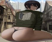 Mikasa from xxx mikasa