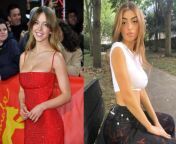 Sydney Sweeney vs Mimi Keene. Pick one to fuck and one who you think gives better blowjobs. from mimi keene nude 038 sexy