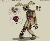 hypothetical fnaf sl miketrap doodle concept cuz my boredom told me to do it. from dont come crying fnaf sl