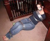Woman tied up and gagged in her own home from indian girl tied up and gagged woman in chairony roay xxxaout sex xxx