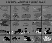 [fb4A] lets do some monster breeding bingo! from 3d monster breeding
