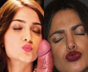 Sonam kapoor &amp; Priyanka Chopra together kissing 1 cock from www xxx chopra ask kissing