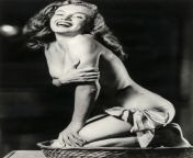 Marilyn Monroe late 40&#39;s, pin up from marilyn monroe nude fake