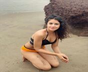 Beautiful Indian Model in Bikini from hot indian model photo shooting