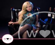 Hanna Artificial Intelligence Wow Love Doll - TPE Silicone Robot Sex Doll from candy doll laura bars carbonero sex