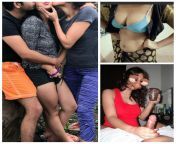 DESI HOT GIRL ENJOYING THREESOME ???? FULL ALBUM IN COMMENT ?? from indian desi hot girl bra hot sexushboo fake nude