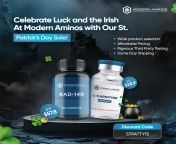 St. Patricks Day Sale At Modern Aminos! Save 15 percent site wide! from modern