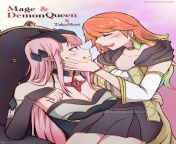 Mage &amp; Demon Queen x TakaMori (SoraBananasan) [Mage &amp; Demon Queen] [Hololive] from mage and demon quee