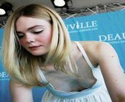 Elle Fanning working us side by side nude and oiled on a massage table. Mind a little friendly fire? from elle fanning fake nudeara fake nude