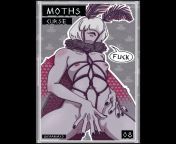 Day 8 #moths x #curse &#124; #witchtober x #coinswallowinktober &#124;(chamaxo) &#124; outfit version on insta and patreon from patreon hentai