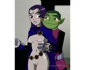 Raven from Teen Titans Nude from titans nude photos