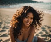 love the beach! hope u enjoy #beach #me #asian #cute #curly #pinay #sexy from hot pinay sexy