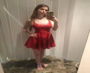 Bunny Colby looking cute as fuck in her red dress from bunny colby nude