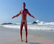 Naked workout in Zipolite Mexico. Jumping jacks with a sprawl. #bisexualcoach #daddy #zipolite #fitness #exhibitionism from naked jumping jacks