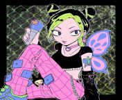 Jolyne Cujoh // Stone Ocean - Lucien Gray (song by me art commissioned from Dokkin-Doll) NSFW only for swearing from mpg song by rb