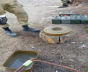 ru pov. Russian try opening an anti-tank mine with a hatchet from indin 50 anti xxx image
