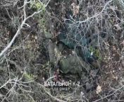UA POV: Battalion K-2 drop grenades on RF lying around in the morning, Soledar-Siversk from bangla rf sexdian rape in forest