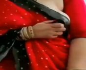 Sexy bhabhi Showing her milky boobs on VC.?? from desi village sexy aunty show her sexy boobs and make video part 5