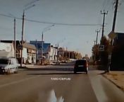 Balakovo, Russia - Pedestrian struck by driving school vehicle. from india xxx video school girls xxx7 10 11 12 13