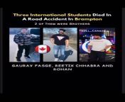 (AfterMath) 3 men killed in Brampton crash possibly linked to street race (Warning Video is very Graphic) from desi aunty boobs in street side viewxxx video bangla jessor chowg